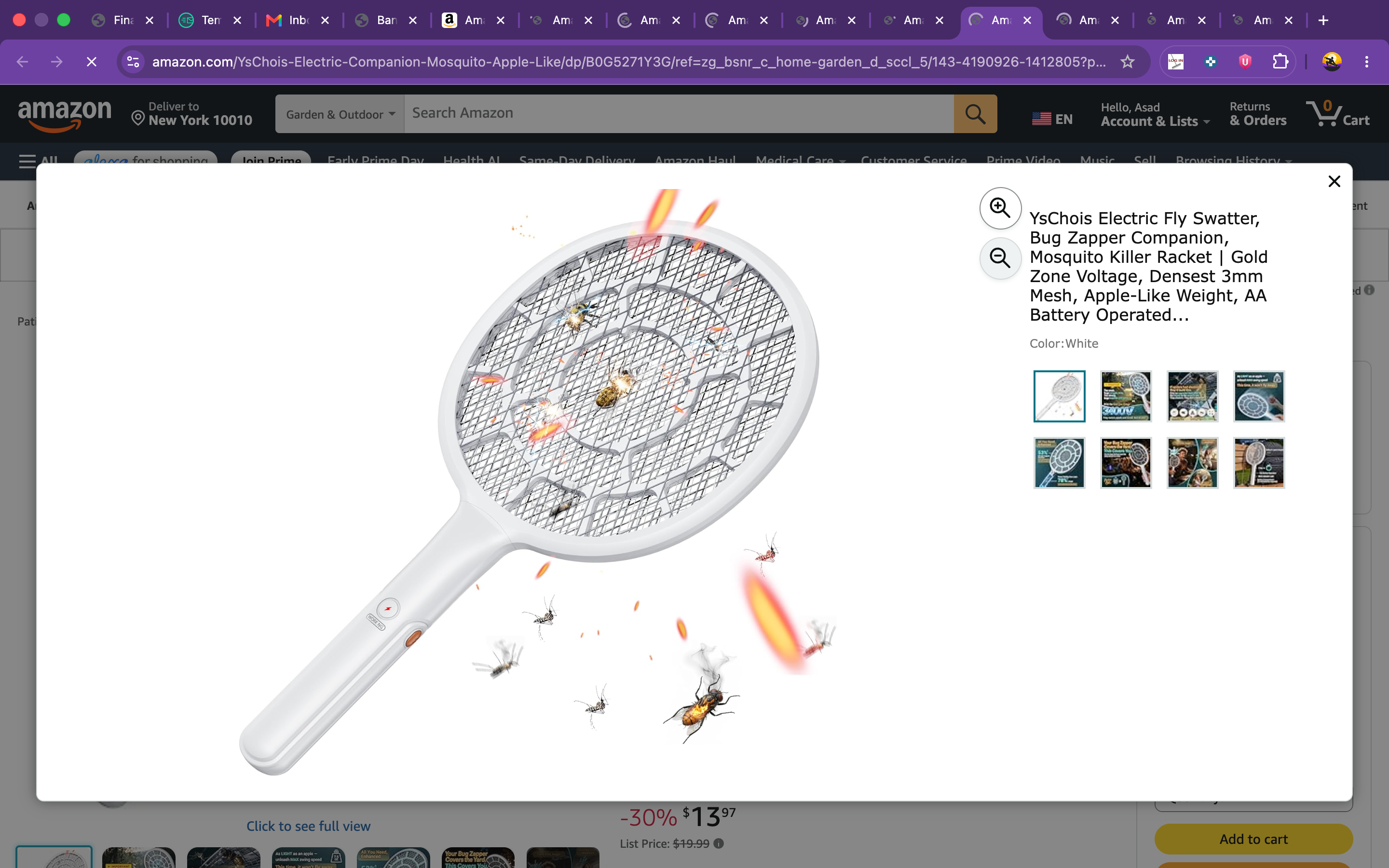 DOVSAV UV Mosquito Killer Lamp Bug Zapper