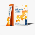 Unicity Unimate Fierce – Fiery Lemon Ginger Yerba Mate Drink Mix, 30 Stick Packs